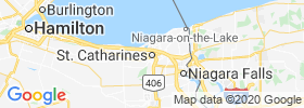 St. Catharines map